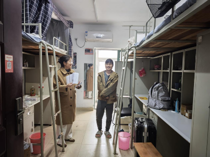 必赢官网开展学生宿舍卫生安全大检查 共筑平安校园 必赢官网开展学生宿舍卫生安全大检查 共筑平安校园