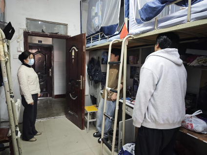 必赢官网开展学生宿舍卫生安全大检查 共筑平安校园 必赢官网开展学生宿舍卫生安全大检查 共筑平安校园