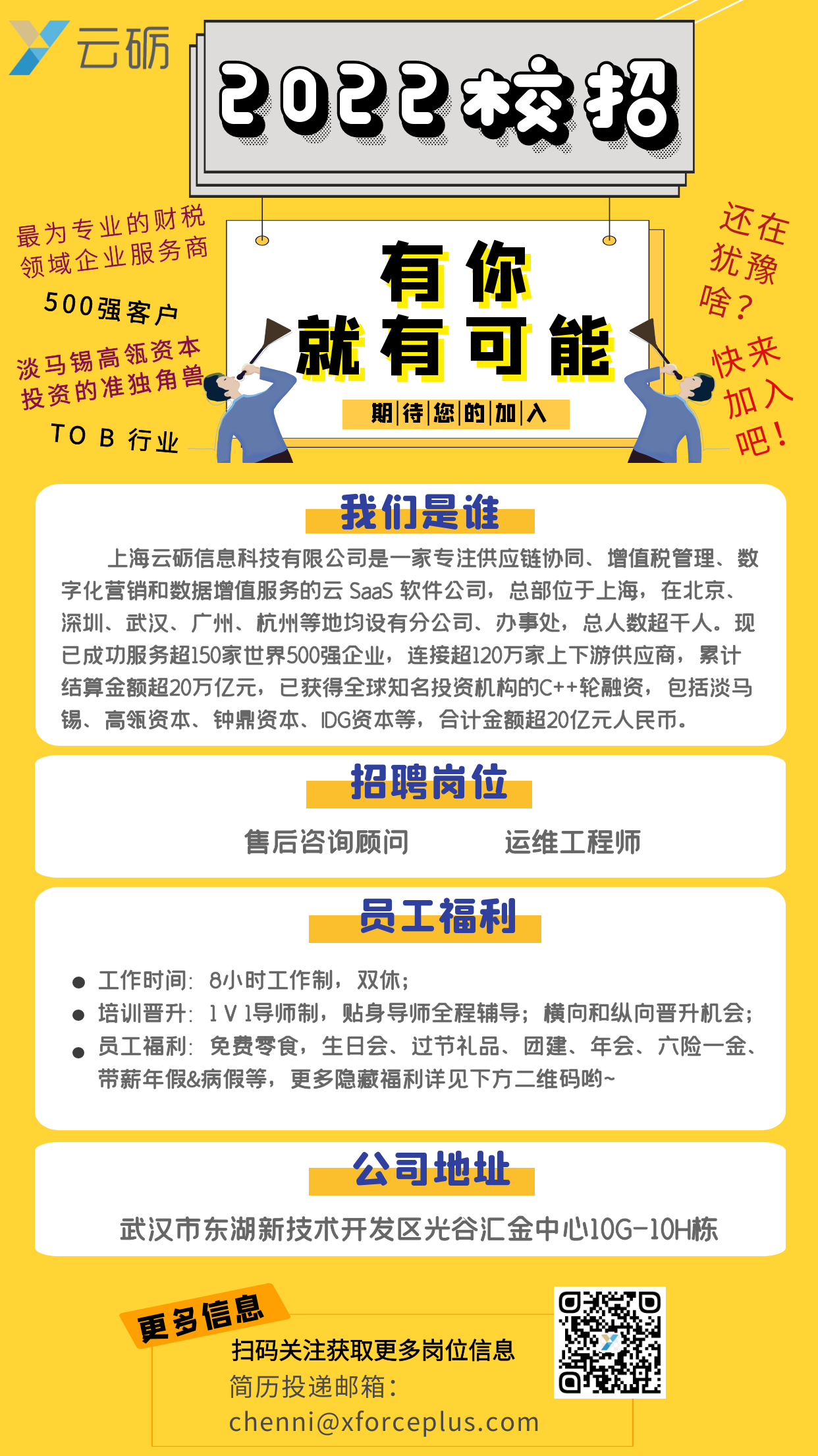 上海云砺2022年校园招聘 上海云砺2022年校园招聘